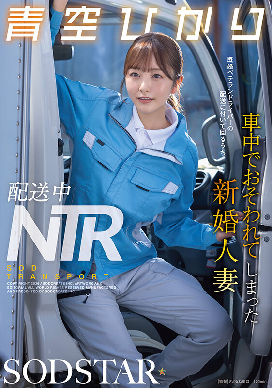 配送中NTR 既婚ベテランドライバーの配送に付いて回るうち車中でおそわれてしまった新婚人妻 青空ひかり サンプル 1