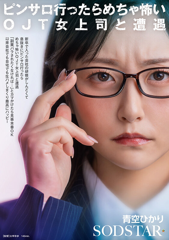 新卒で入った会社の研修がしんどくて息抜きにピンサロ行ったらめちゃ怖いOJT女上司と遭遇「副業バラされたくなければ…」とカマかけたら見事本番OK 以来会社でも自宅でも生ハメしまくり最高にハッピー 青空ひかり サンプル 1