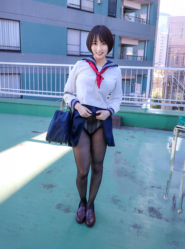 美少女優等生 放課後変態黒パンスト倶楽部 糸井瑠花 サンプル 1