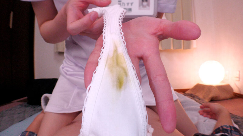 美少女訪問ナース 月乃すず くっさい汚パンツとウンコで強性スカトロ看護 サンプル 8