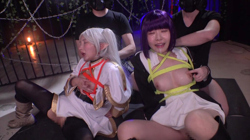 コスプレ美少女ザーメン大量ぶっかけ映像集4時間 サンプル 5