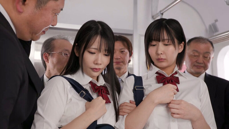 痴●集団に完堕ちした通学中の巨乳女子●生 桜ゆの 由衣陽菜 サンプル 2